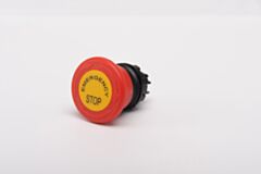 EMAS CPDEE EMAS EMERGENCY STOP BUTTON HEAD 40MM TWIST RELEASE WITH LEGEND