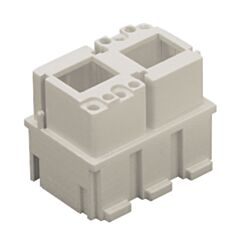 CX 02 JF ILME Housing for 2 RJ45 female connectors