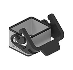 CXA 02 I ILME Bulkhead housing mixo two 1 lever 2 mod with PE connection terminal and contact