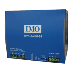 DPS-3-480-24DC IMO Power Supply 340-575AC input 24VDC Output, 480W 20A