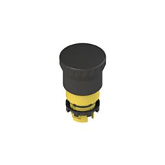 E2 1PEPZ4511 Pizzato Black mushroom pushbutton, push-pull