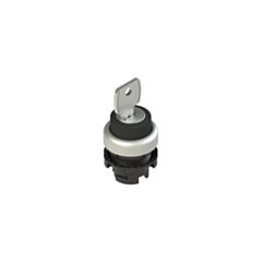 E2 1SC2CCA19AA Pizzato Key selector, 2 positions black without marking
