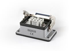 EMAS EBM06PM46 EMAS 6 POL.16A HOUS.W FEM. INS.BOTTOM ENT W MTL OPEN.