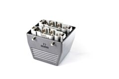 EMAS EBM812FU30 EMAS EBM 12 POLES 2*(4*80A+2*16A) HOOD W MALE INS.TOP ENTRY