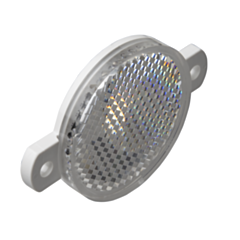 ER423 - REFLECT.ROUND 46MM-SCREW HOLES
