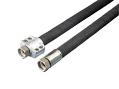 SK3311.040 Rittal Connection hose bottom and top L: 1800mm For LCP Rack/Inline CW