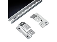 CM5001.080 Rittal Cable clamp rail C-section for mounting plate for TP