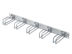 DK7257.035 Rittal Cable management panel 1 U with steel rings