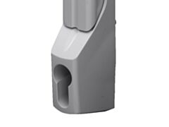TS8611.070 Rittal Comfort handle for IT IW for semi-cylinder RAL 7035