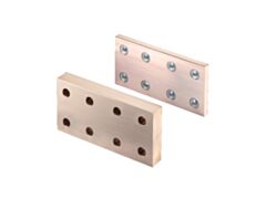 SV9676.641 Rittal Longitudinal connector E-Cu for busbar W: 40-100mm