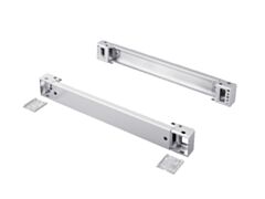 TS8601.605 Rittal Base/plinth component rear H: 100mm for W: 600mm RAL 7035 sheet steel