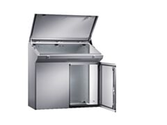 TP6740.500 Rittal One-piece console WHD1: 1000x960x400/T2: 520mm Sheet steel