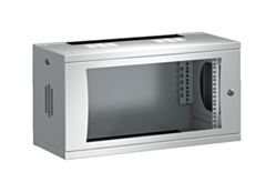 DK7507.000 Rittal FlatBox WHD: 600x358x400mm 6 U with 482.6mm (19") mounting angles