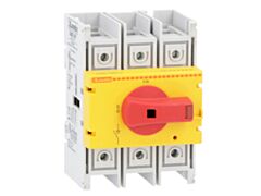 GA063ARY - 3P SWITCH 63A-DIRECT/DOOR COUPLING RED/YELLOW