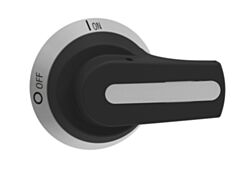 GAX66NB - BLACK DOOR COUPLING HANDLE/PADLOCK/IP66