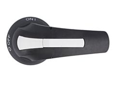 GEX66NB - BLACK DOOR COUPLING HANDLE