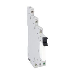 HRA101CE024 - SLIM RELAY+SOCKET SCREW 1C/O 6A 12VAC/DC