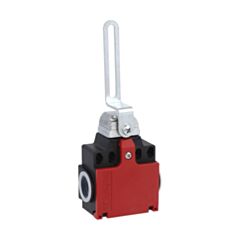 KCQ1L02 - SLOTTED LEVER PLASTIC SAFETY SWITCH 2NC
