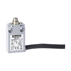 KPA1S11 - TOP PUSH PREWIRED METAL L/S 1NO+1NC SNAP