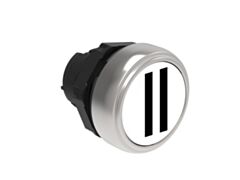 LOVATO LPCB1128 WHITE FLUSH PUSH-BUTTON II