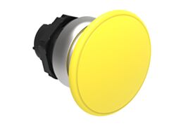 LOVATO LPCB6145 MUSHROOM HEAD PUSH-BUTTON 40MM YELLOW