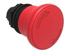 LOVATO LPCB6344 RED MUSHROOM-HEAD ACTUATOR 40MM