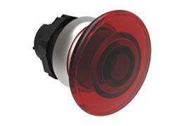 LOVATO LPCBL6144 RED ILLUMIN. MUSHROOM-HEAD BUTTON 40MM