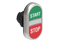 LOVATO LPCBL7133 DOUBLE TOUCH BUTTON GREEN/RED START-STOP