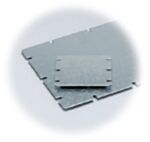 5514080 Fibox MIV 200 Mounting plate (Galvanized steel), for enclosures: 255x180x63-255x180x175