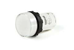 EMAS MBSD024B EMAS MONOBLOCK SIGNAL LAMP 24V AC/DC FLAT GLASS WHITE