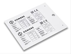 4117162 Cembre PLATE MG-VRT-R 48717-HF (35X100 MGY)