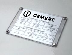 4117070 Cembre PLATE MG-VRT-R 48401 (42X78 YE)