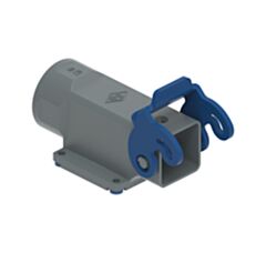 MKH IAP25 ILME Hygienic thermoplastic angled bulkhead housing M25