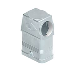 MQA 08 O25 ILME Metallic hood CQ series s/entry with 2 pegs M25
