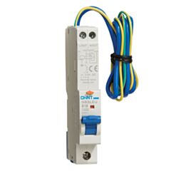 NB3LEU-A-B50 Chint RCBO 50A B Curve 30mA 1 Pole + Neutral