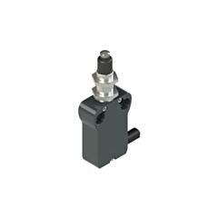 NB B020EE-DN2 Pizzato Modular prewired switch with plunger, M12 threaded bearing and external rubber gasket