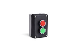 EMAS P2AA EMAS P SERIES BLACK GREY PL. BOX 2 HOLES 2NO RED-GREEN