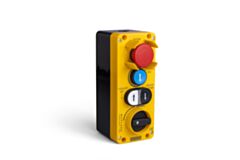 EMAS PA4403 EMAS YEL-BLA LIFT PUSH C BUT.STAT.4 WAYS CAM.SWTCH 332