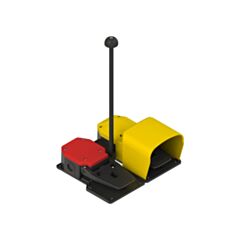 PC 2-125 Pizzato Modular multiple foot switches