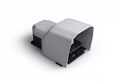 EMAS pdks11gx20g - foot switch dbl speed 2*(1 no+1 nc) with protection.grey