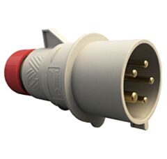 PEM3265SV Ilme Plug 32 amp 415 volt 5 pole IP44 (Single Block)