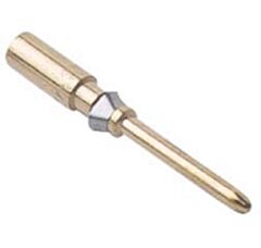 RDM2D 0.5 ILME HNM male crimp 10 amp gold plated 0.5mm²