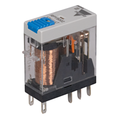 RPYS002012DLT - 2C, 12VDC, 5A, with LED and TEST BUTTON