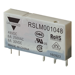 RSLM001048 - Relay 6A 250VAC/30VDC, 48VDC COIL, SPDT