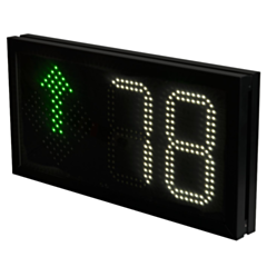 SBPDIS2AL_-_Car_Park_Display_Arrow_L+2_Digit