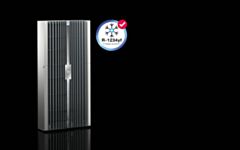 SK3484.800 Rittal Blue e+ S wall-mounted cooling unit, 1000 W, 110-240 V, 1~, 50/60 Hz, R-1234yf Refrigerant