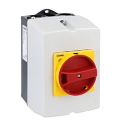 SM1Z1715R - SURFACE MOUNT ENCLOSURE FOR SM1R... RED HANDLE