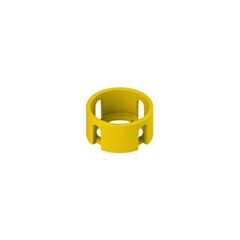 VE GP22A5A Pizzato Cylindrical yellow protection guard with 4 slots ? 40x20 mm
