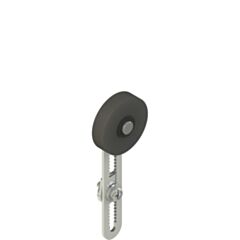 VF L56-R5 Pizzato Adjustable safety lever with rubber roller, 40 mm diameter