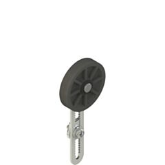 VF LE56-R26 Pizzato Adjustable safety lever with rubber roller, 50 mm diameter
